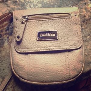 Rosetti Tan Crossbody Purse